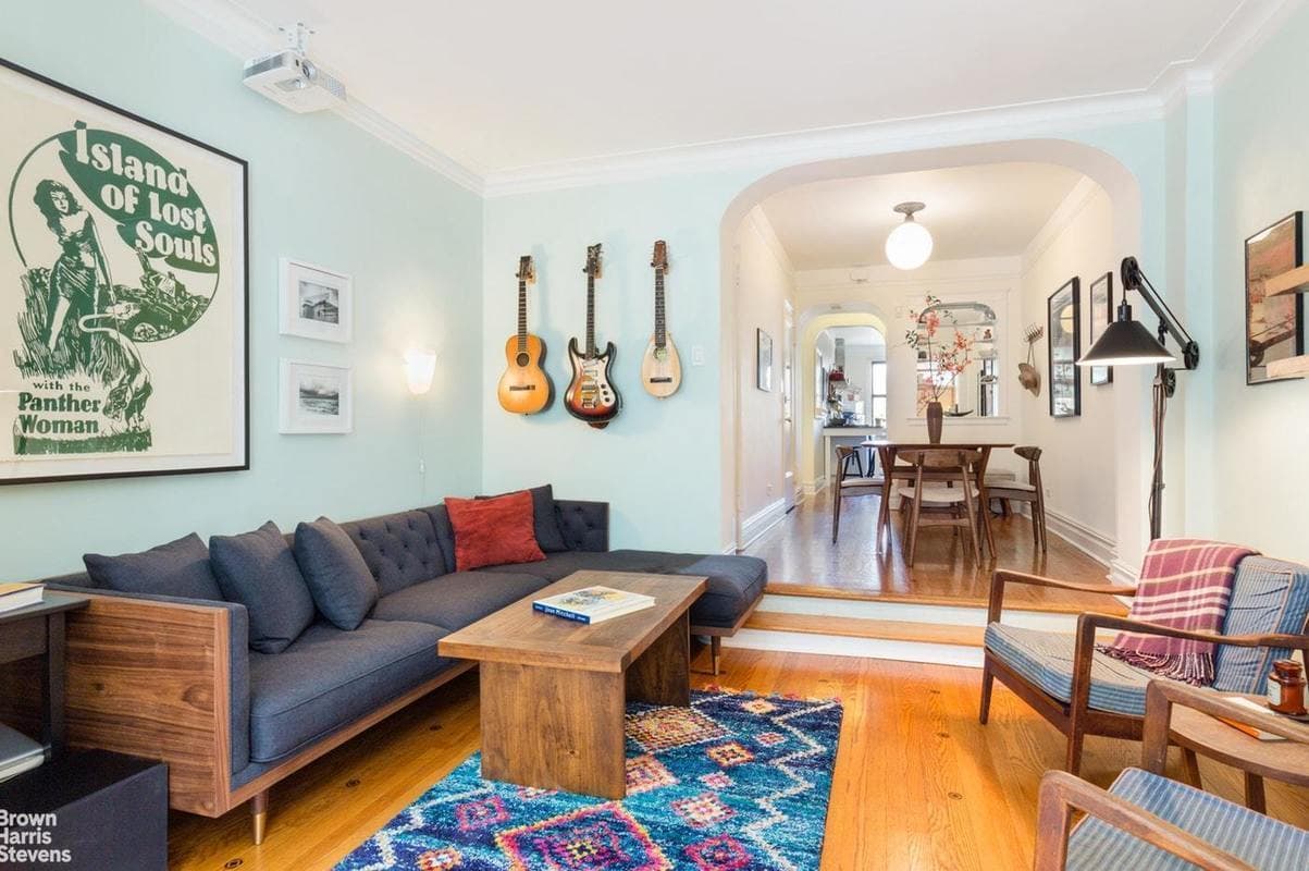 This Prospect Lefferts Gardens prewar is bright, updated, and even has a bonus space, for $595,000