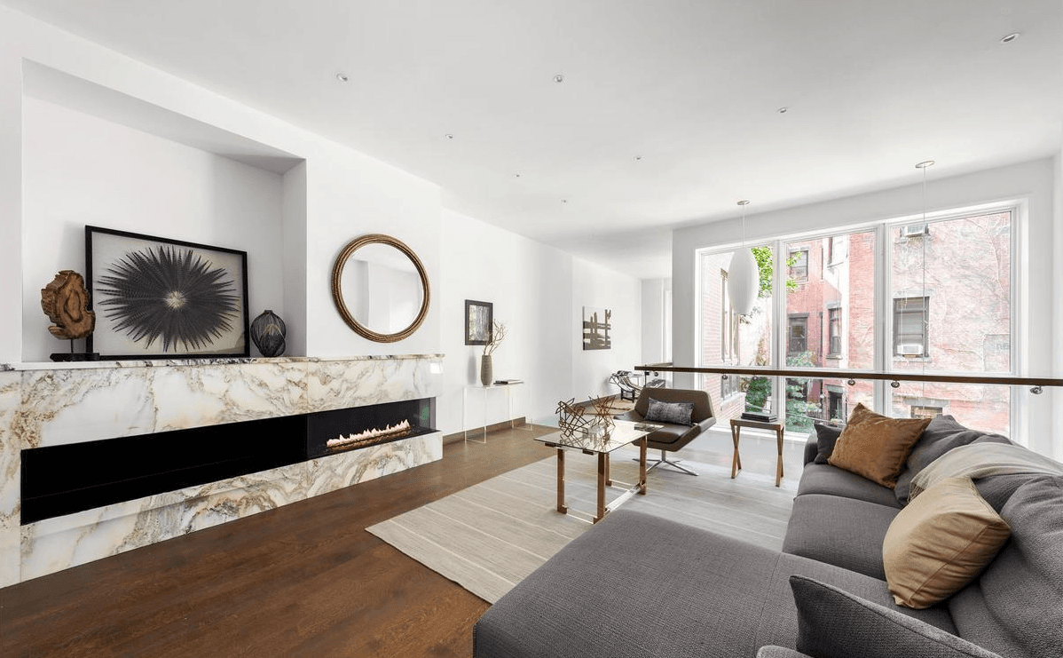 A sprawling, newly renovated townhouse steps from Central Park