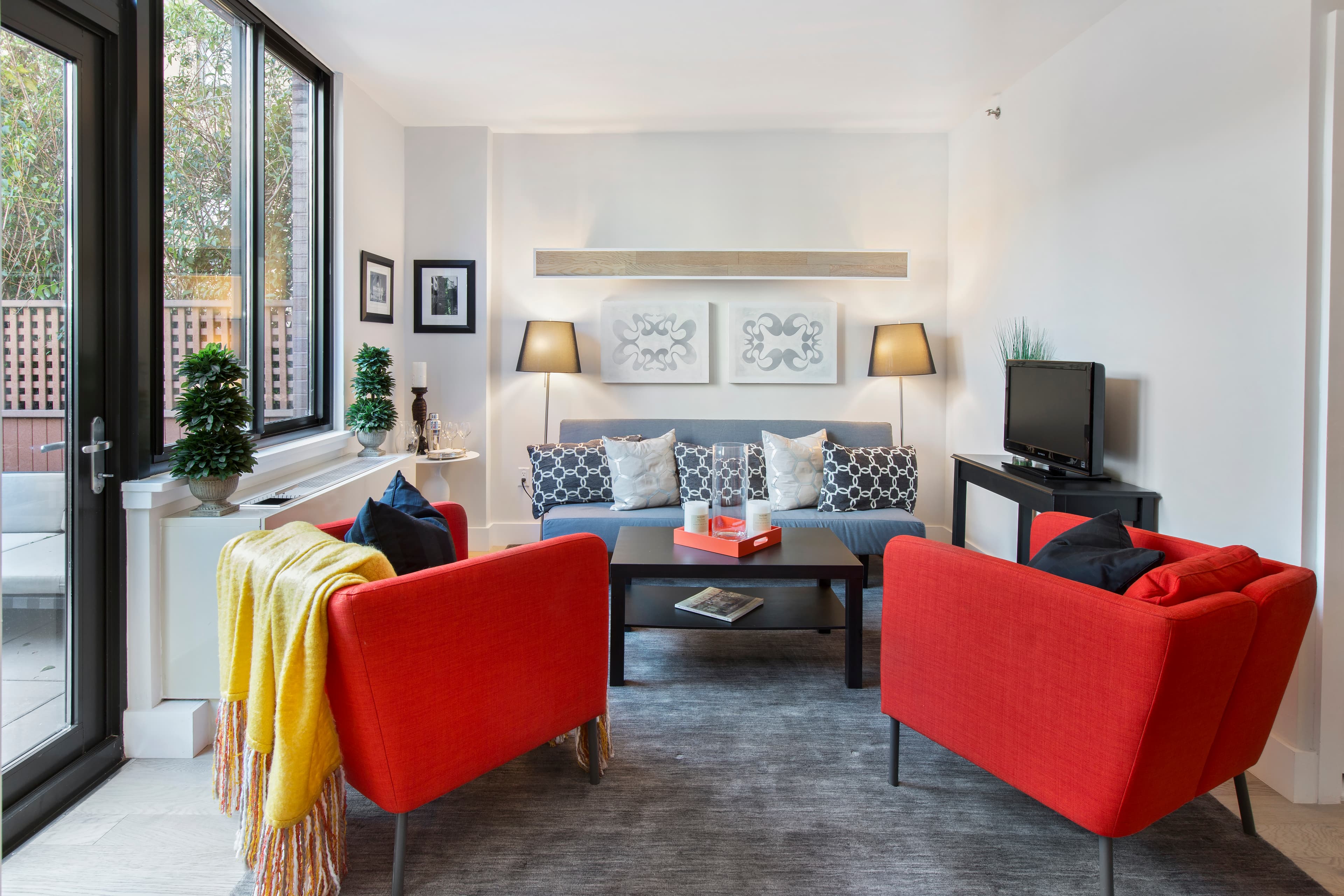 This Nolita spread is the rare studio that comes with its own outdoor space