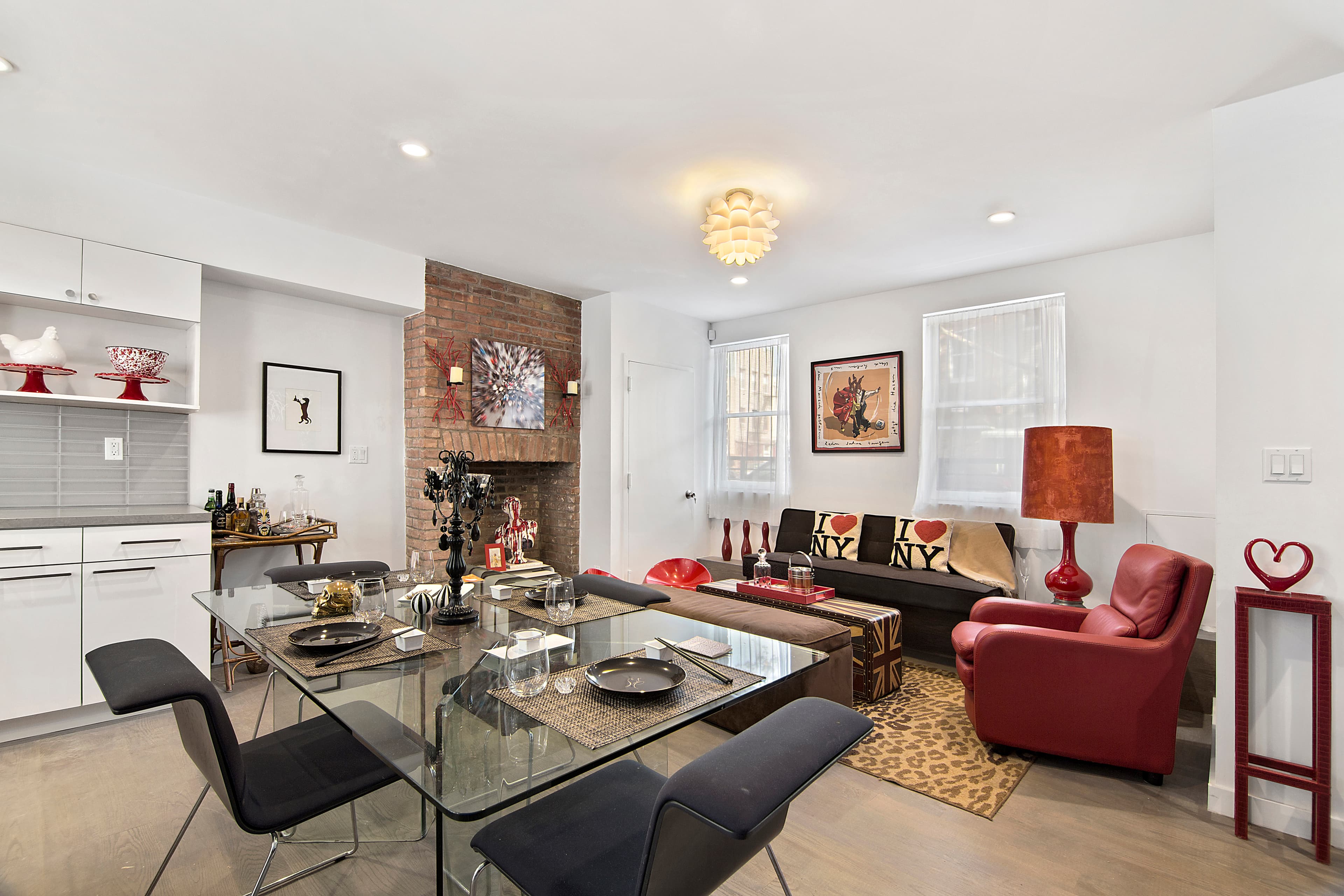 This 1920s Williamsburg townhouse is gut-renovated and move-in ready
