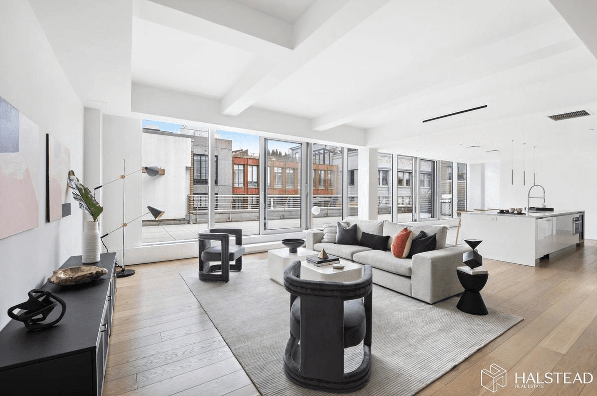 A Dumbo condo in a converted factory with views of Manhattan, for $4,795,000