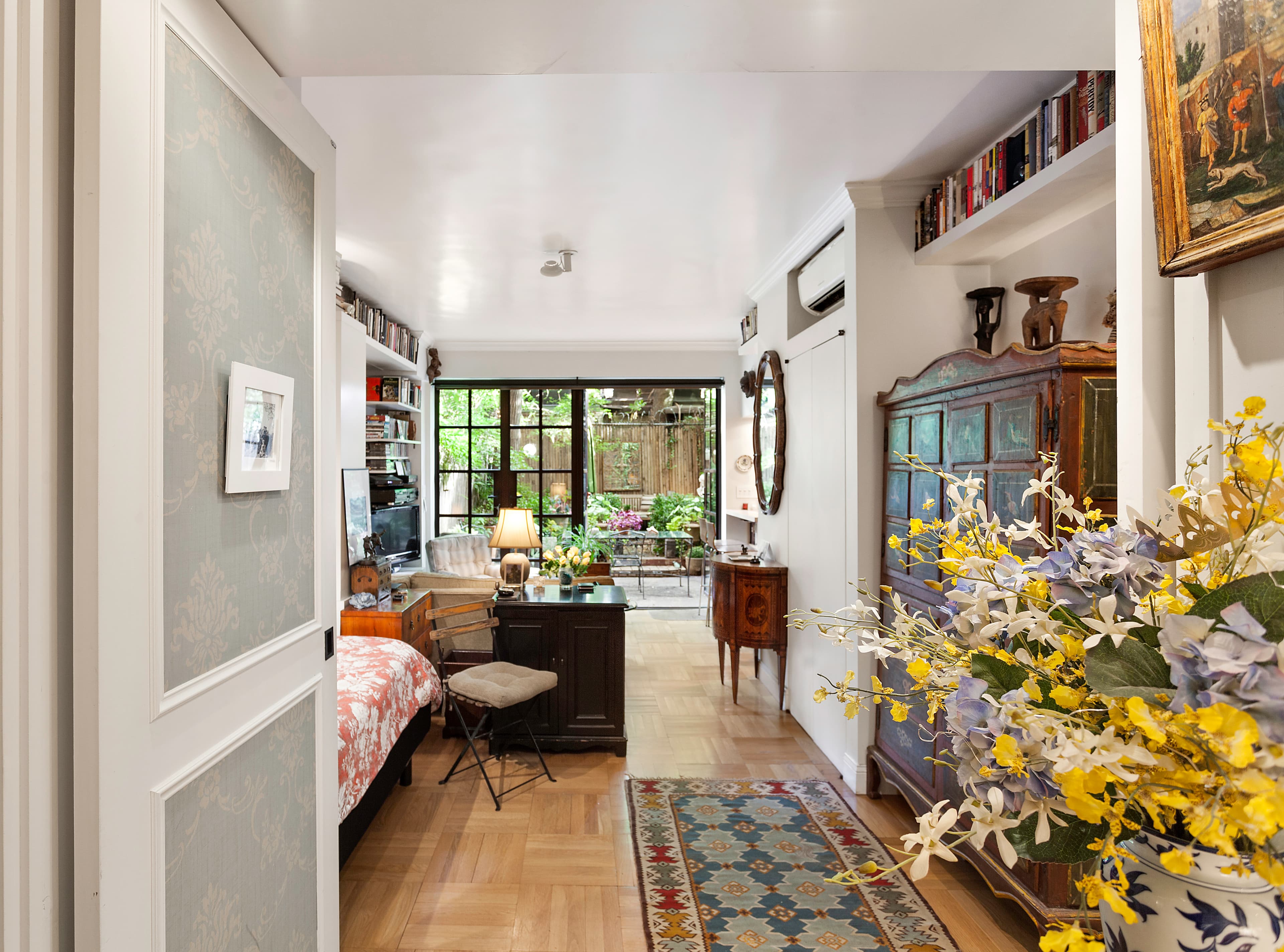 This Greenwich Village oasis may be small, but it comes with a spacious, private garden
