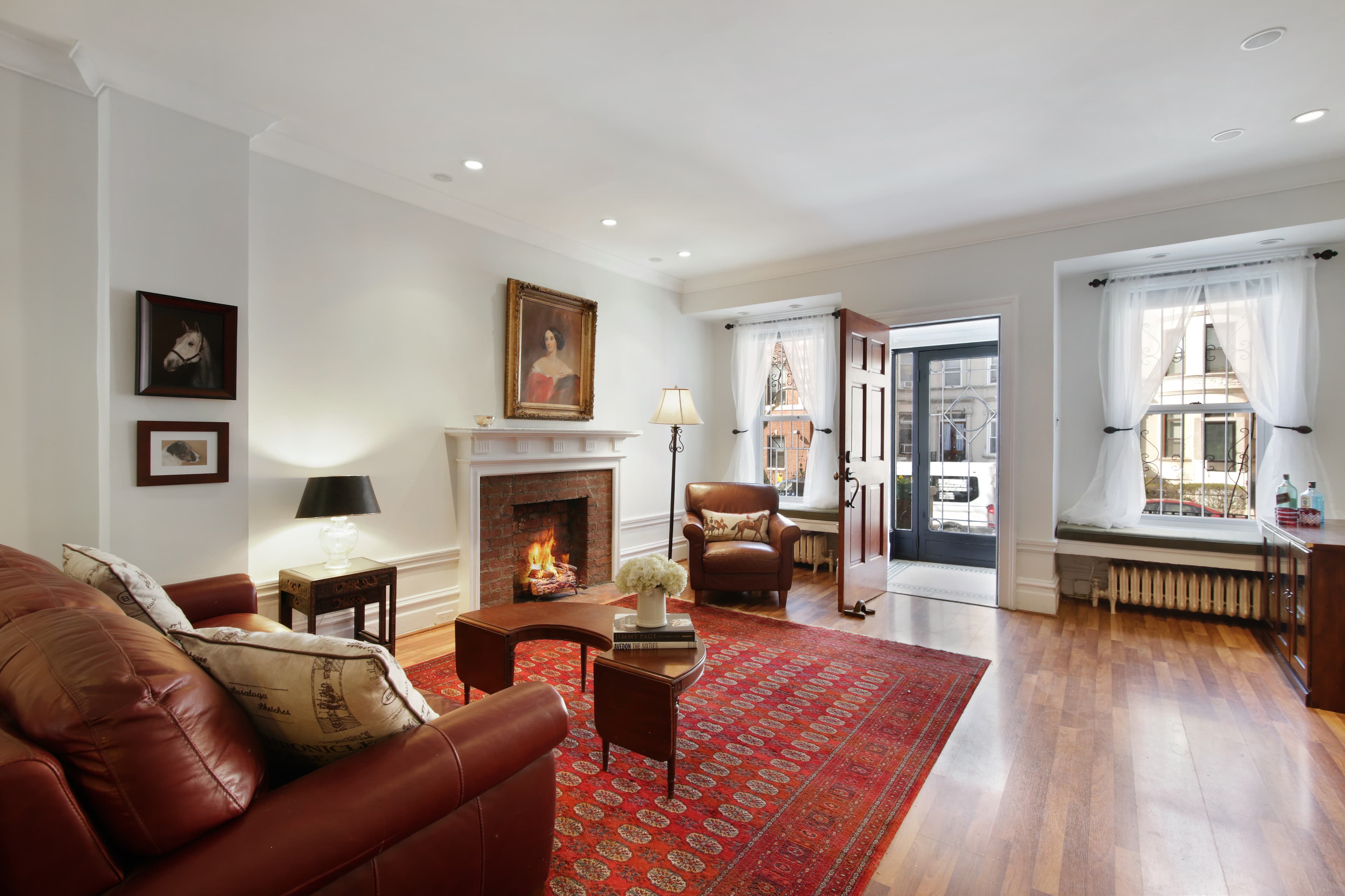 This townhouse in Prospect Lefferts Gardens has classic good bones and luxurious new updates