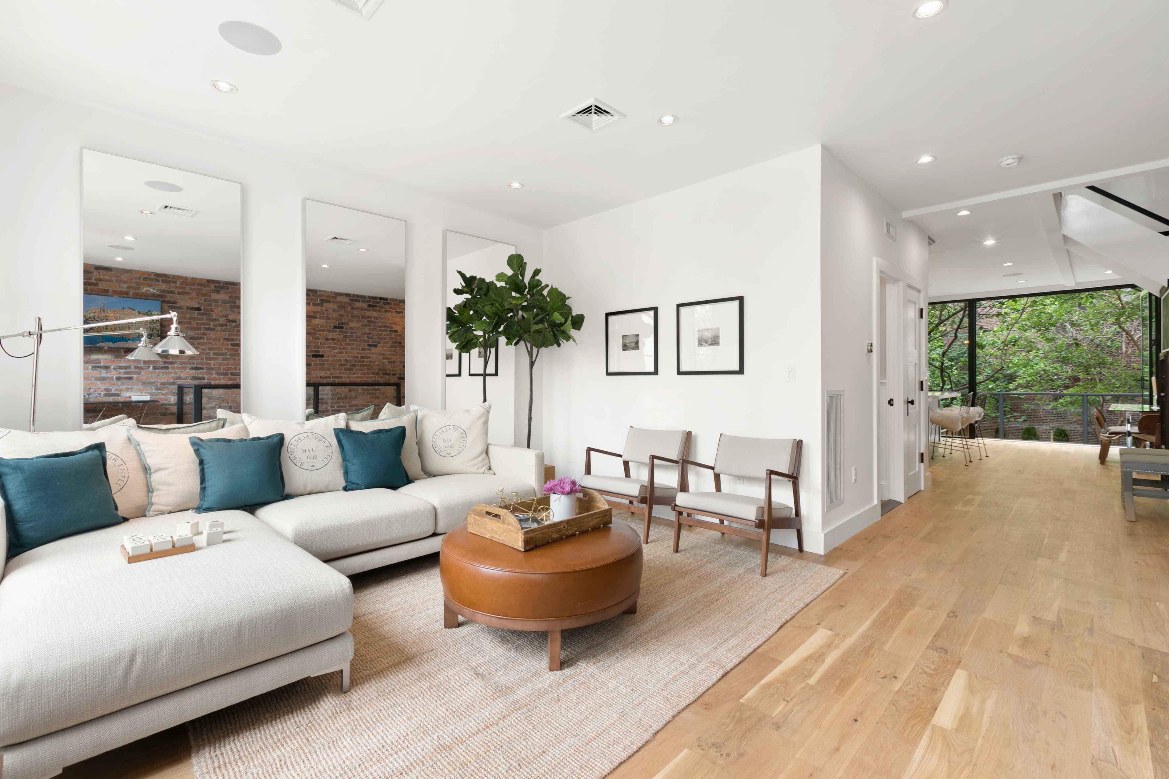 Snag an "industrial-inspired" new construction townhouse right off the JMZ in South Williamsburg