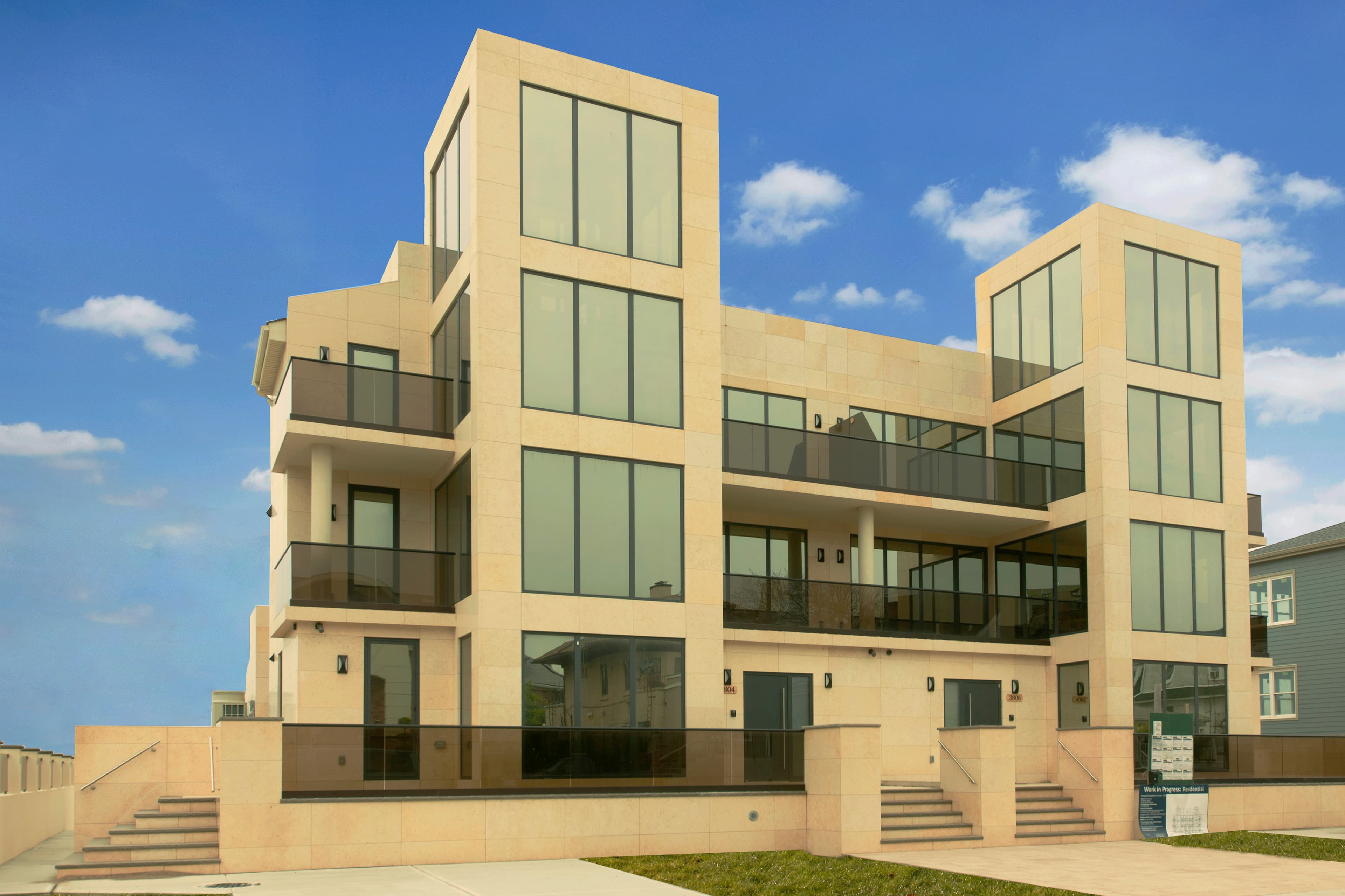 Escape to the beach without leaving the city in a brand-new Sea Gate townhouse