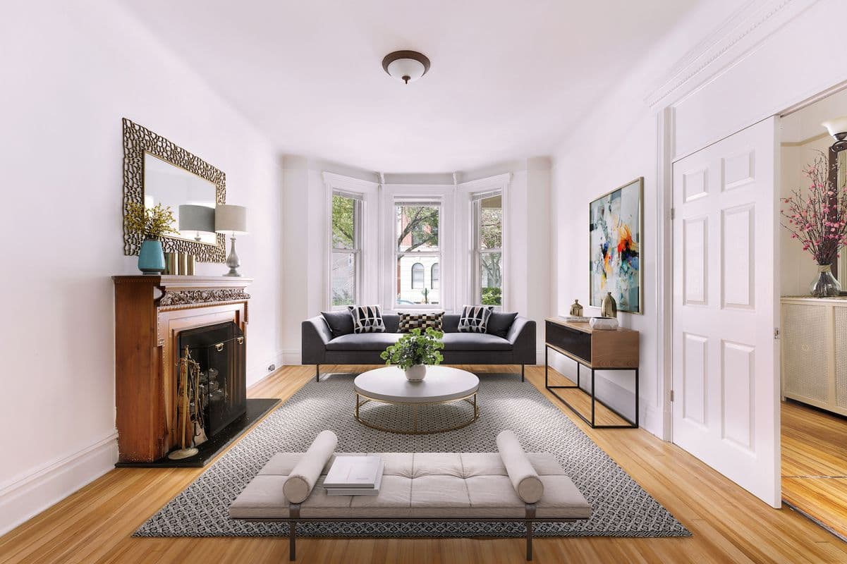 A Greenpoint townhouse with historic charm—but you may want to renovate