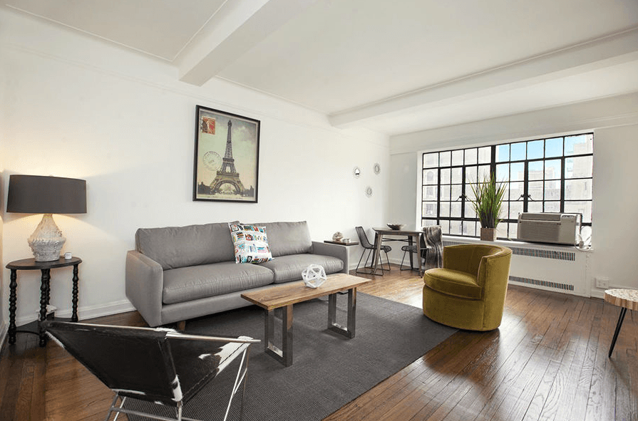 For a buyer in search of a project, this Murray Hill studio can be combined with its neighbor