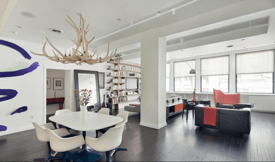 Wide open spaces in this Midtown South loft