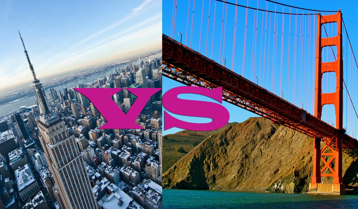 NYC vs. San Francisco: Find out where your apartment dollar goes furthest