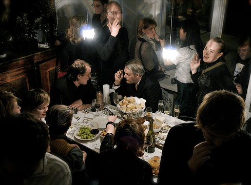 Partying with your neighbor--or not 