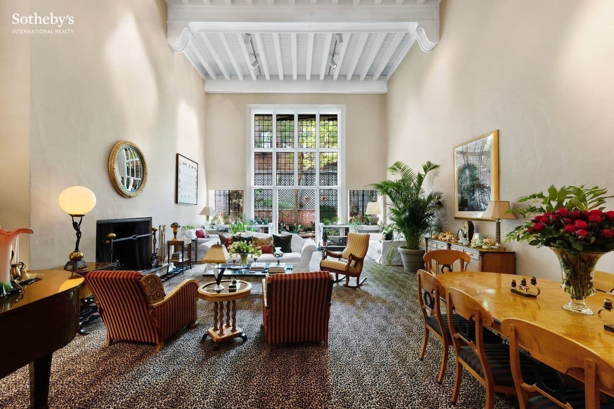 Ric Ocasek's five-story Gramercy townhouse, with cheetah-print carpet and a recording studio, for $13,900,000