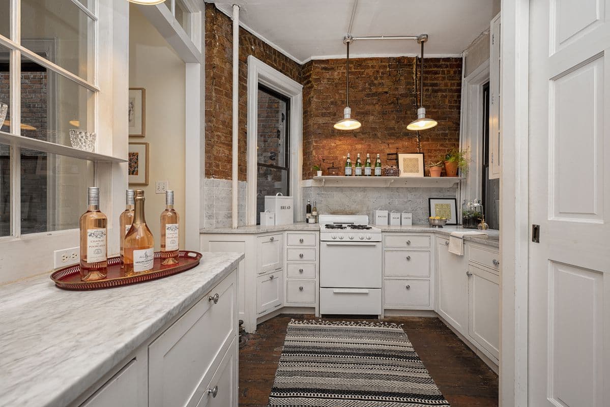 An East Village renovated co-op where you can sip rosé all day, for $545,000