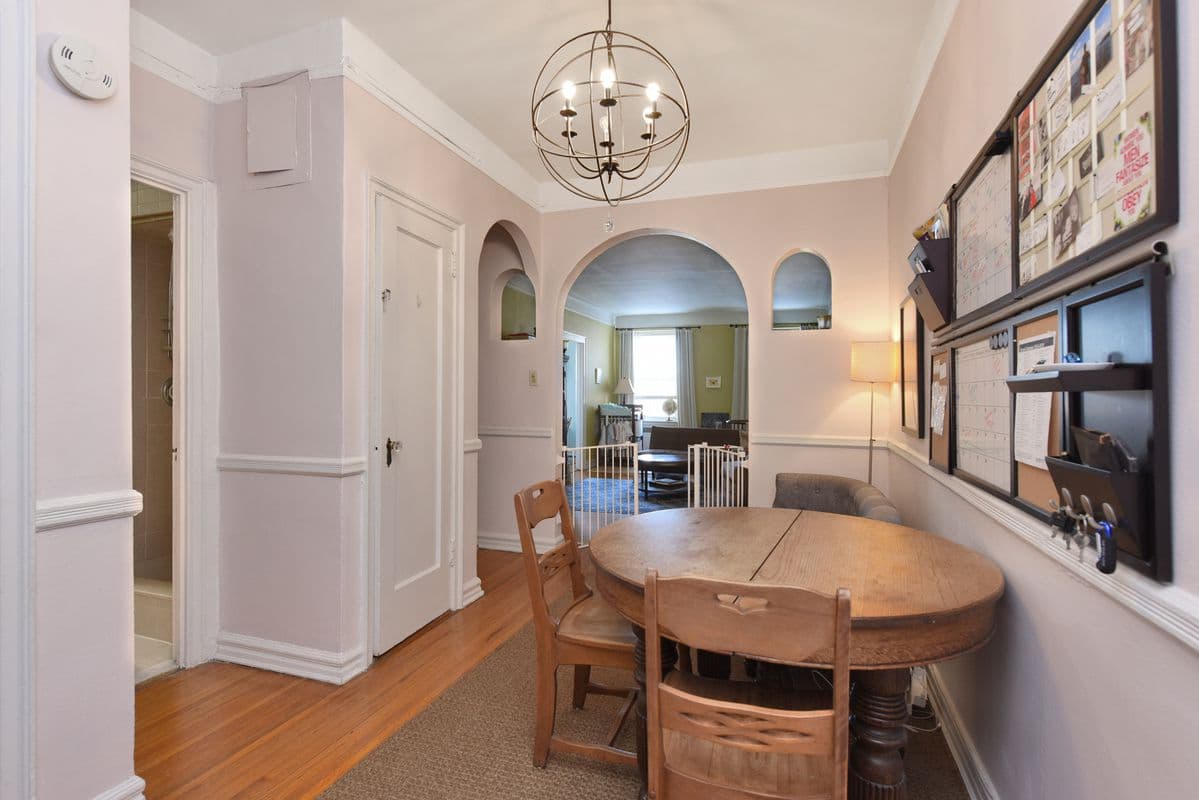 A Fort Hamilton two bedroom with a view of the harbor, for $479,000