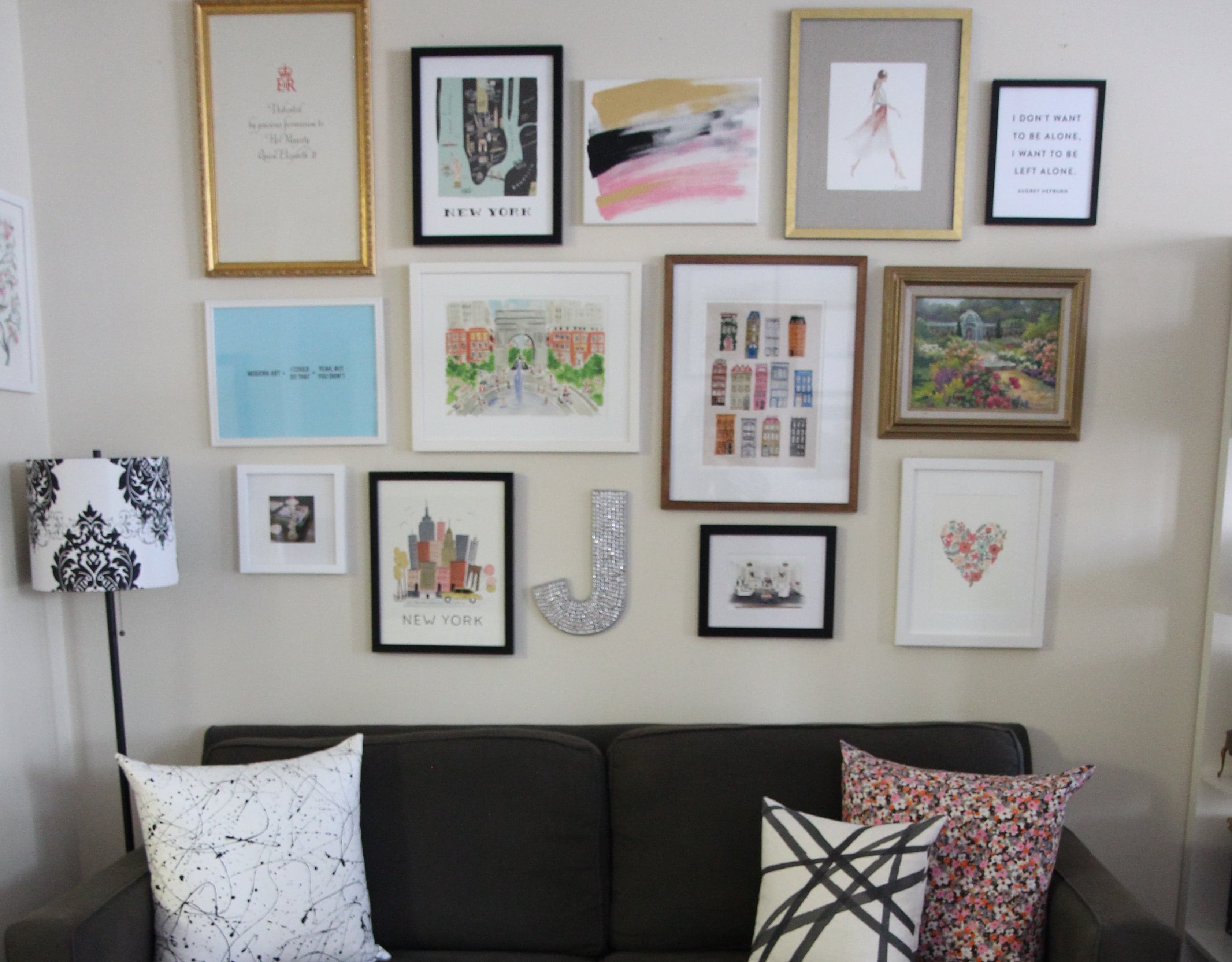 6 steps to making a gallery wall