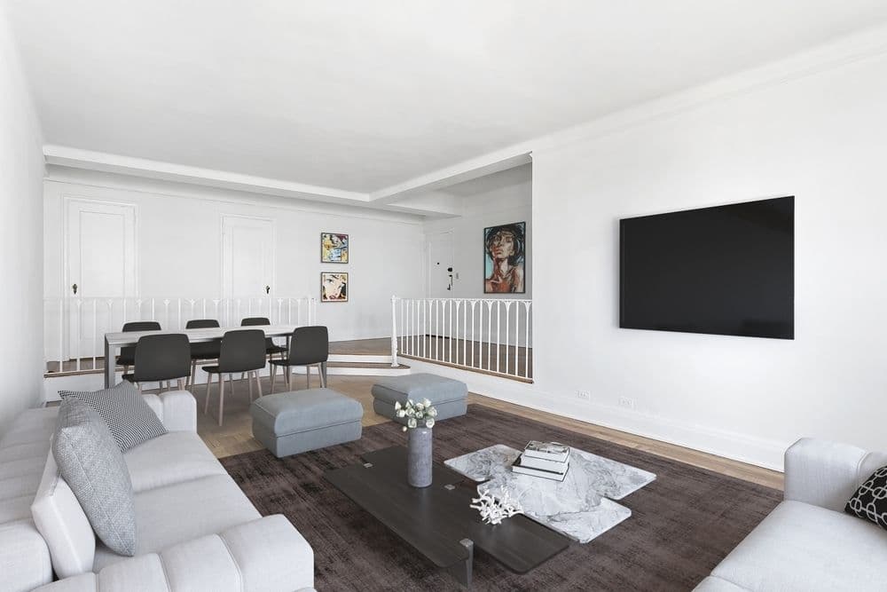 A bright UWS two bedroom that may need a new kitchen, for $1,450,000, no board approval required