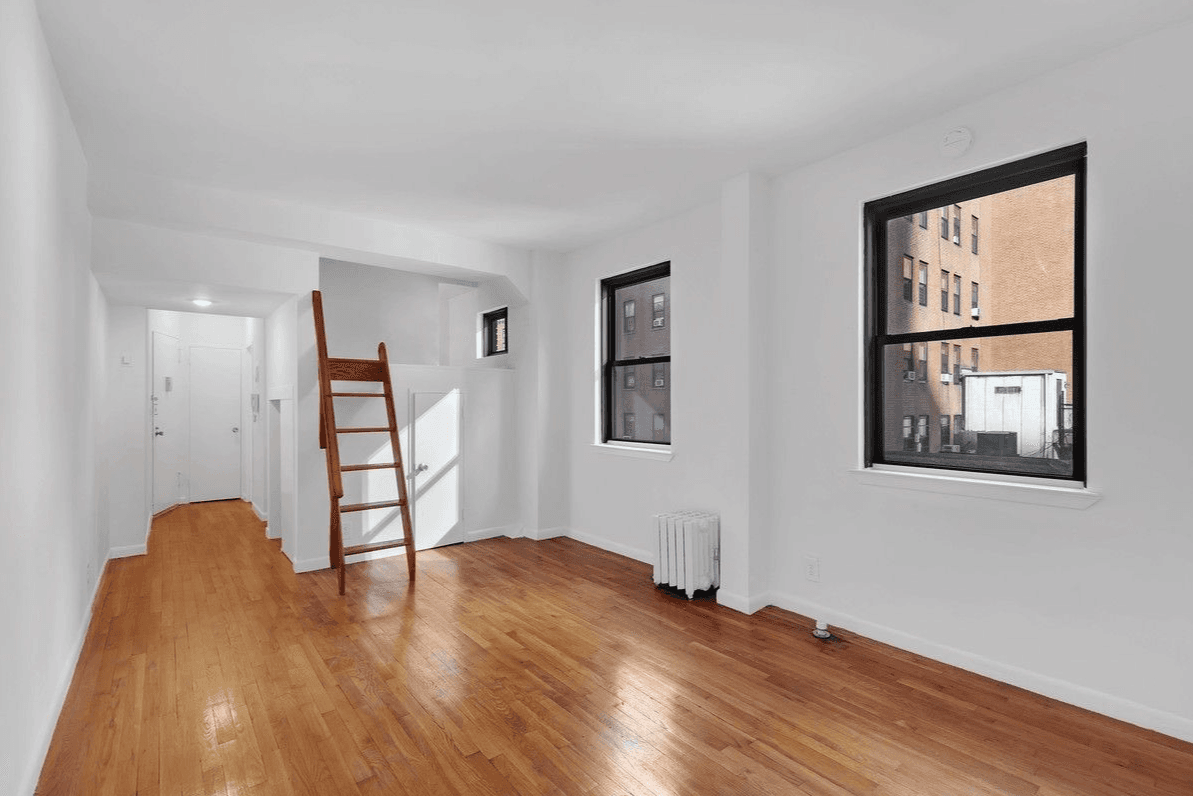 Would you rent this Murray Hill studio with a windowed sleeping loft, for $2,700