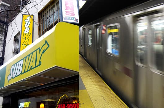 Would you rather live above the Second Ave subway construction or a Subway sandwich shop?