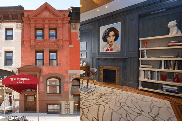 A piece of Andy Warhol's real estate past has quietly disappeared