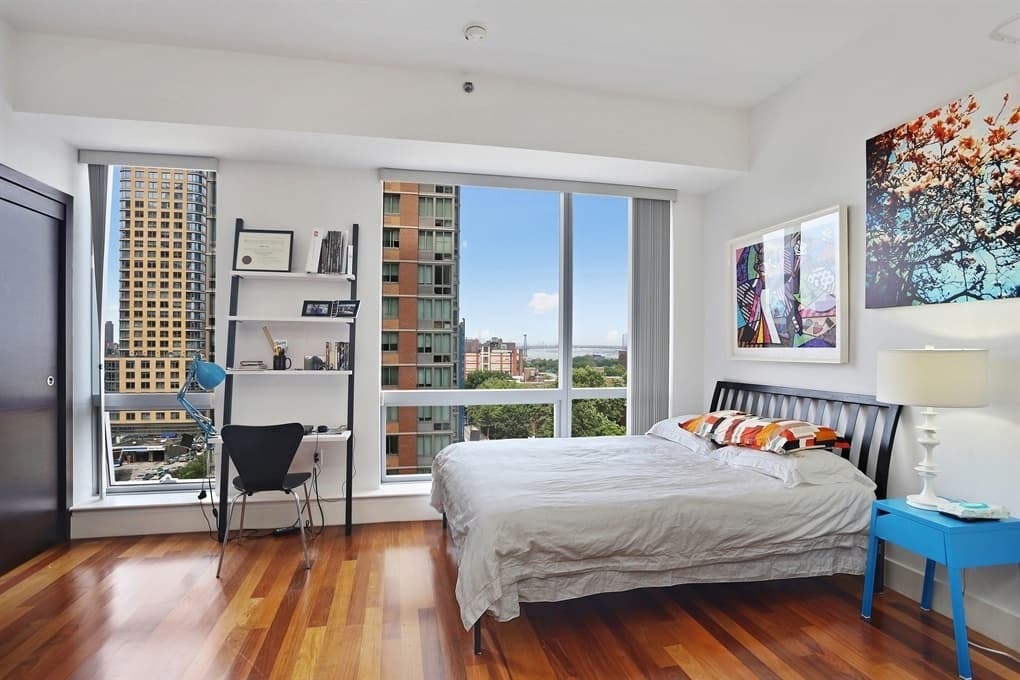 Does a pool and rooftop garden justify $2,300/month for a small Brooklyn studio?