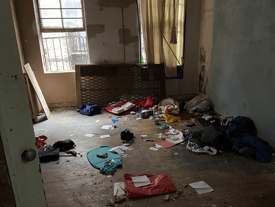 Squatters made our life hell so we're fixing our building and kicking our landlord out