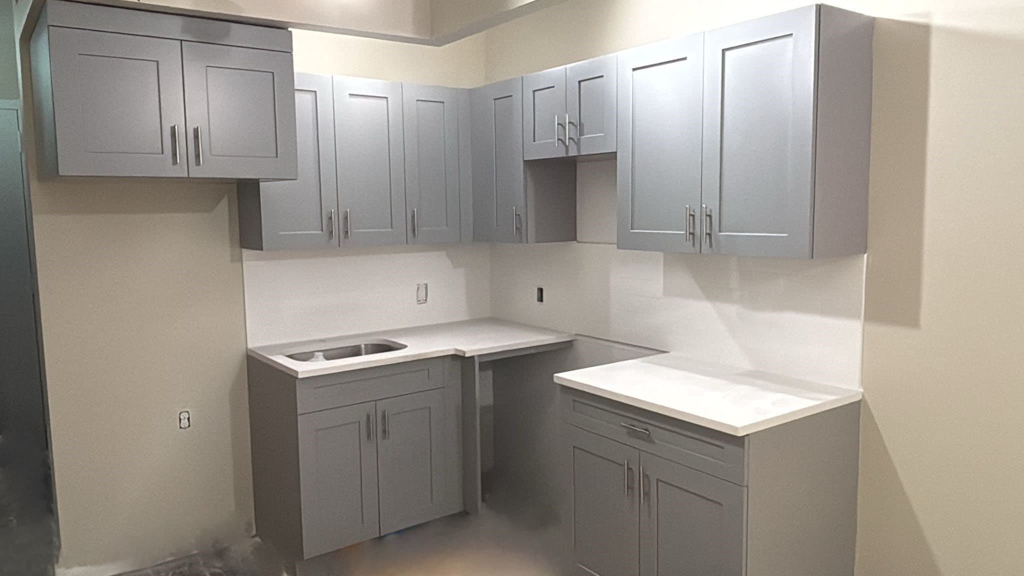 Interior of a studio apartment at 3178 Villa Ave.