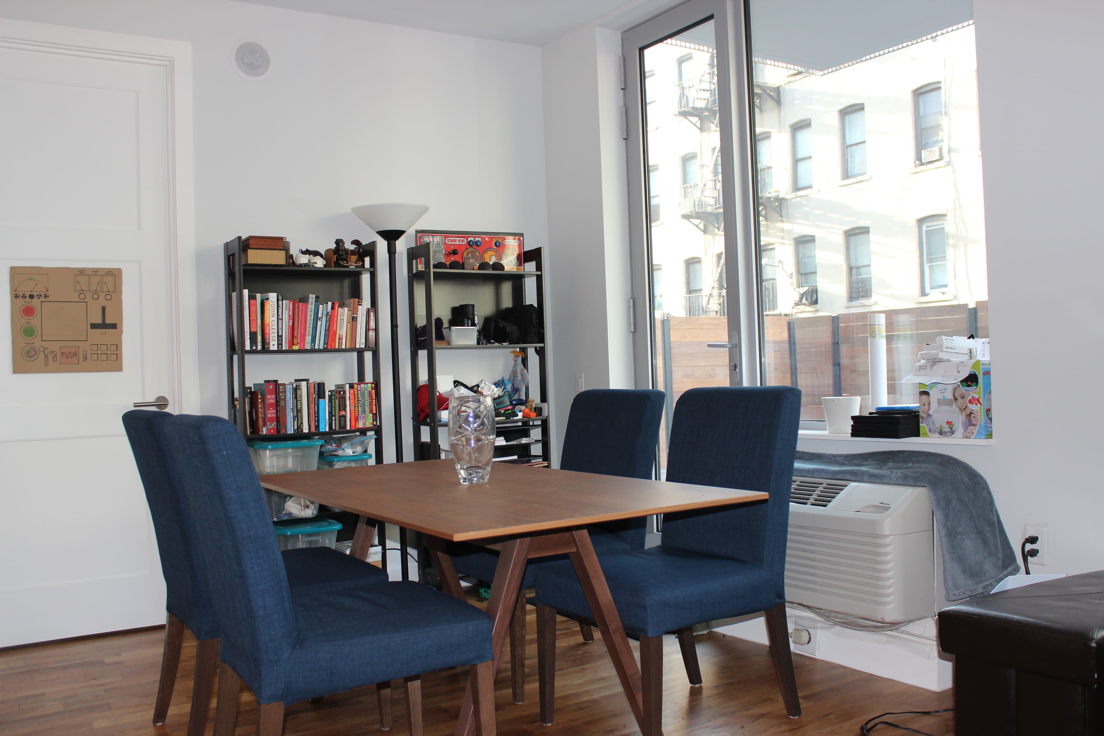 This $3,625 Williamsburg one-bedroom is a lease takeover — which could be a pro or con