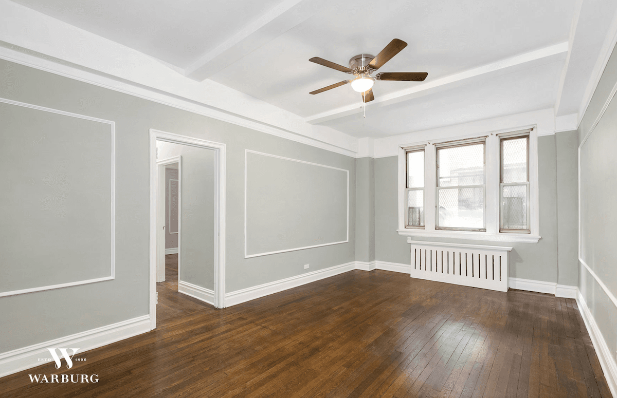 A two-bedroom Hell’s Kitchen co-op (with no board approval), for $3,495