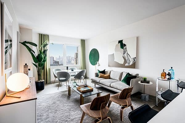 5 NYC apartments for rent in buildings with WFH amenities