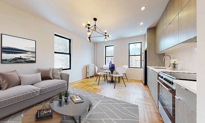 5 NYC no-fee two bedrooms for rent under $3,000