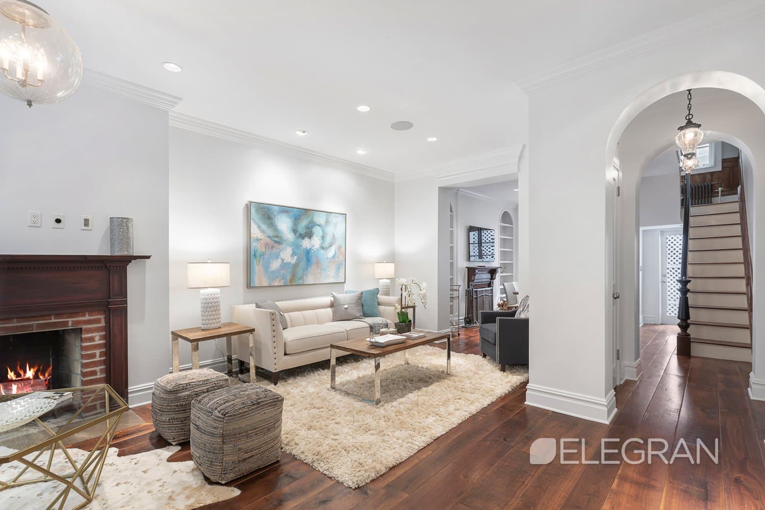 A historic West Village townhouse with a garden and five fireplaces, for $5,595,000