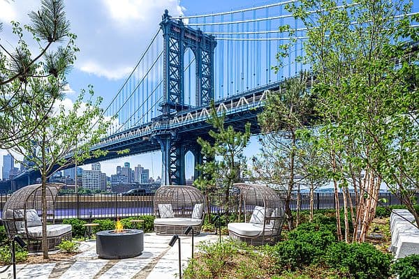 5 NYC one-bedroom condos for sale in buildings with outdoor amenities